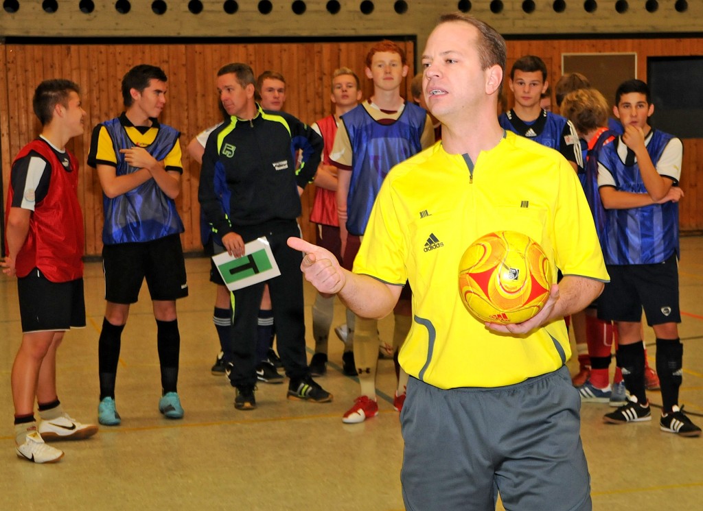 Da geht's lang - Marcus Schierbaum erklärt Futsal
