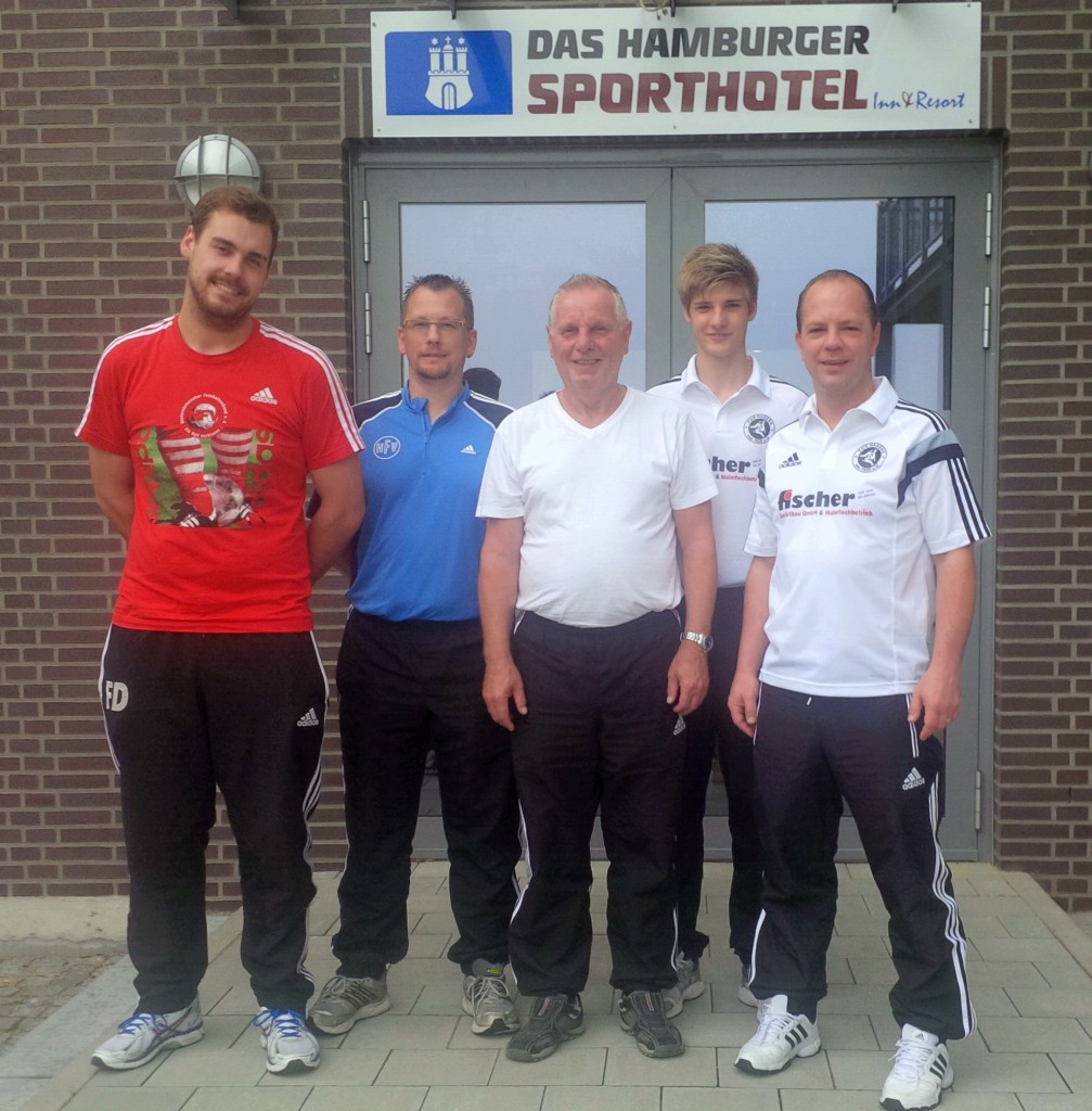 Deckwert, Behrens und Schierbaum in HH Verbandslehrgang Futsal