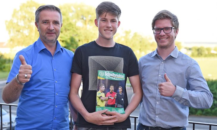 Paul Stangl besteht mit 0 Fehlern.